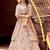 Women's Blush Pink silk blend Heavy Embroidered  Lehenga Choli Set