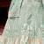 Women's Blue silk blend Heavy Embroidered  Lehenga Choli Set