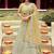 Women's Mustard silk blend Heavy Embroidered  Lehenga Choli Set