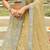 Women's Mustard silk blend Heavy Embroidered  Lehenga Choli Set
