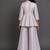 Lavender grey brocade co ord set