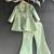 Sage green brocade co ord set