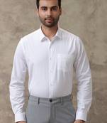 Men opaque formal shirt