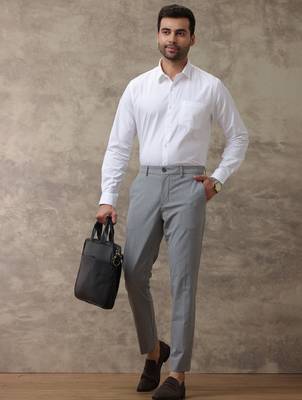 Men opaque formal shirt 4
