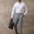Men opaque formal shirt