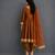Metallic brown mirror embroidered silk kurta set