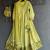Lime green chanderi anarkali set