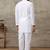 Men regular pure cotton kurta with pyjamas