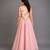 Off white pink printed cotton silk co ord set
