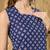 Geometric Printed Square Neck  Cotton Blend Kurti