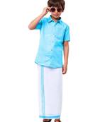 Boys matching dhoti & shirt combo