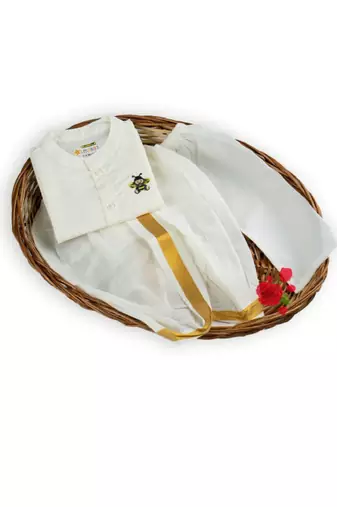 Boys shirt with dhoti pants