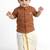 Boys shirt with dhoti pants