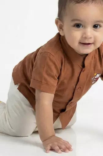 Boys shirt with dhoti pants
