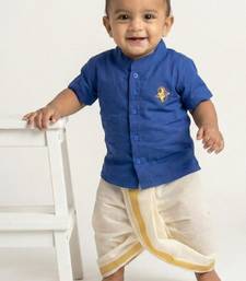 Boys shirt with dhoti pants