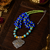 Two Tone Heritage Beaded Pendant Necklace