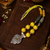 Premium two tone beaded pendant necklace
