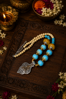 Heritage craft two tone pendant necklace 1