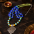 Two Tone Heritage Beaded Pendant Necklace