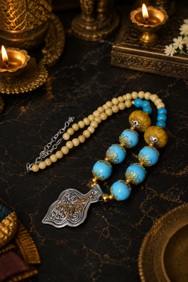 Heritage craft two tone pendant necklace 2