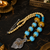 Heritage craft two tone pendant necklace
