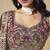 Dusty Mauve Georgette Thread Embroidery Work Lehenga Choli