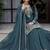 rama green roman cotton party wear embroidered sharara suit set 