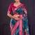 Designer tasar silk blend printed saree with rich look
