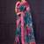 Designer tasar silk blend printed saree with rich look