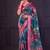 Designer tasar silk blend printed saree with rich look