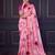Designer tasar silk blend printed saree with rich look