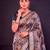 Designer tasar silk blend printed saree with rich look