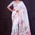 Designer tasar silk blend printed saree with rich look