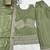 Pista green embroidered kurti with farshi pant and dupatta set