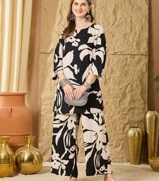 Women Floral Printed Regular Kurta with Palazzos