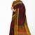 maroon black ikat pure cotton blend saree with olive border