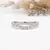 Elegant Gold Plated Half Eternity Round Band Ring for Women