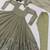 mehendi embroidered crunchy silk full stitched anarkali suit