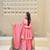 Pink Color Embroidery Sequence Work Silk Blend Salwar Suit