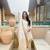 White Color Embroidery Sequence Work Silk Blend Salwar Suit