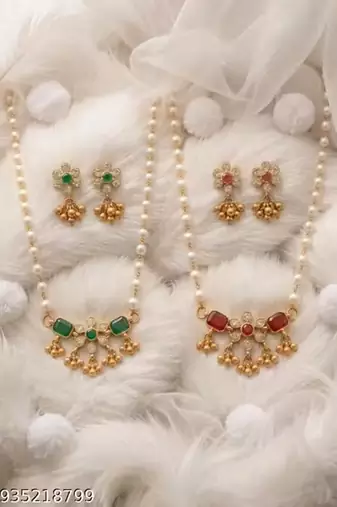 Indian bollywood gold plated kundan choker bridal necklace earrings jewelry set