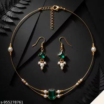 Indian bollywood gold plated kundan choker bridal necklace earrings jewelry set 1