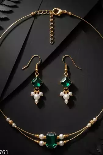 Indian bollywood gold plated kundan choker bridal necklace earrings jewelry set