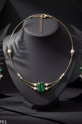 Indian bollywood gold plated kundan choker bridal necklace earrings jewelry set