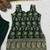 Green Color Embroidery Sequence Work Faux Georgette Salware Suit 