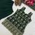Green Color Embroidery Sequence Work Faux Georgette Salware Suit 