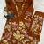 Women's mustard floral printed co-ord set