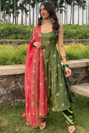  emerald elegance salwar suit