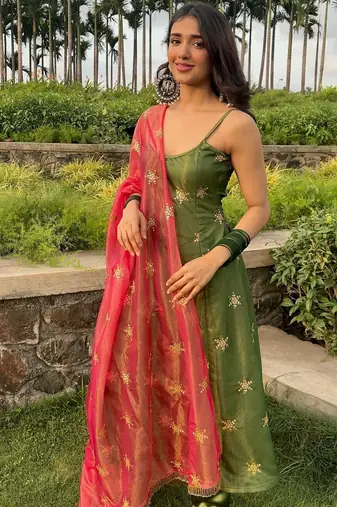 emerald elegance salwar suit