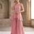 Light pink Color  Bids Hand Work And Moti Work Silk Blend Salwar Suit
